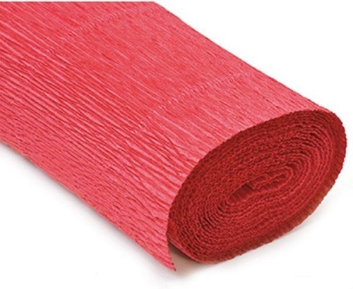 Rollos de papel crepé de colores