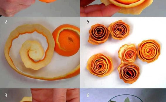 Rosas con piel de naranja: cómo se hacen