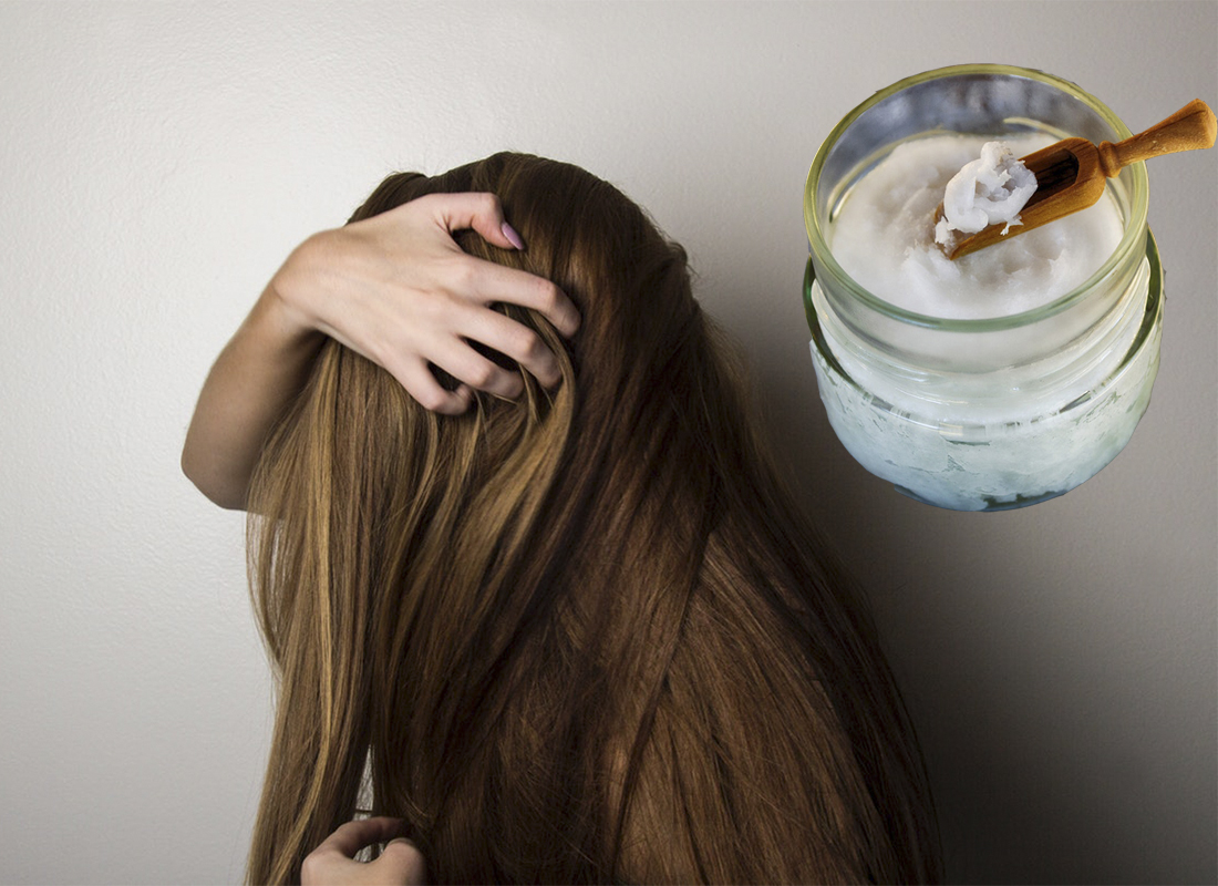 Aceite de coco para el cabello